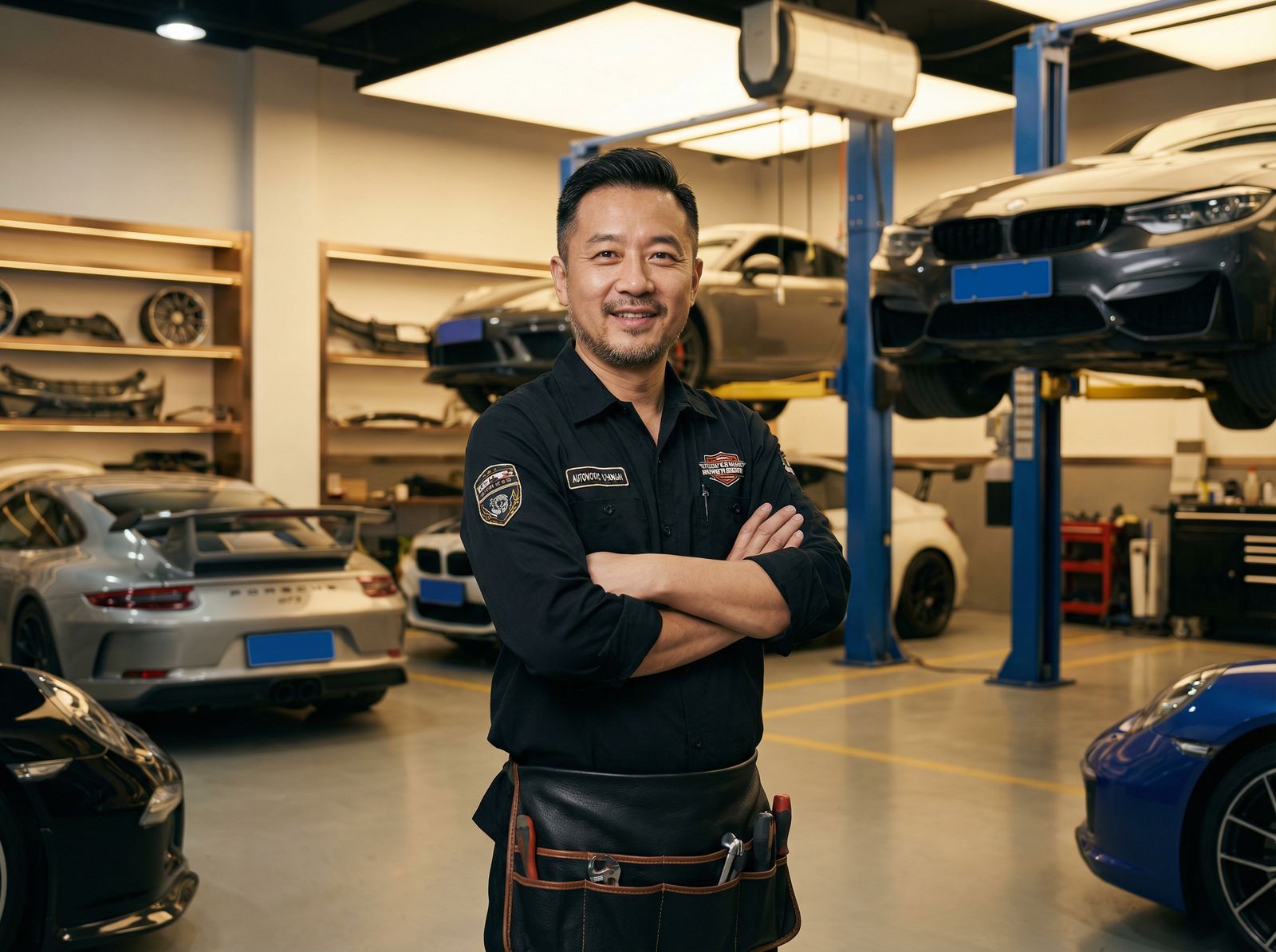 淫荡猫视频修车改装专家张伟强